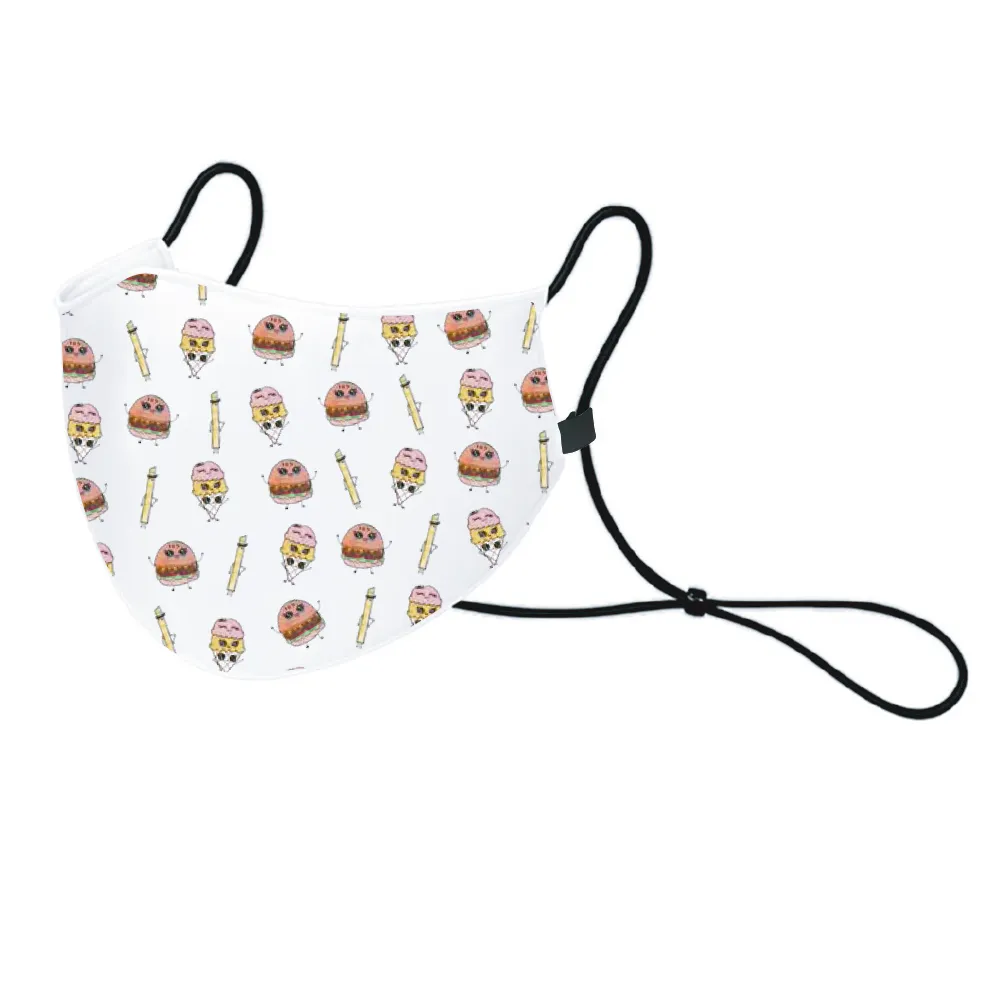 Anti-Bacterial Face Mask with Long Adjustable Strap