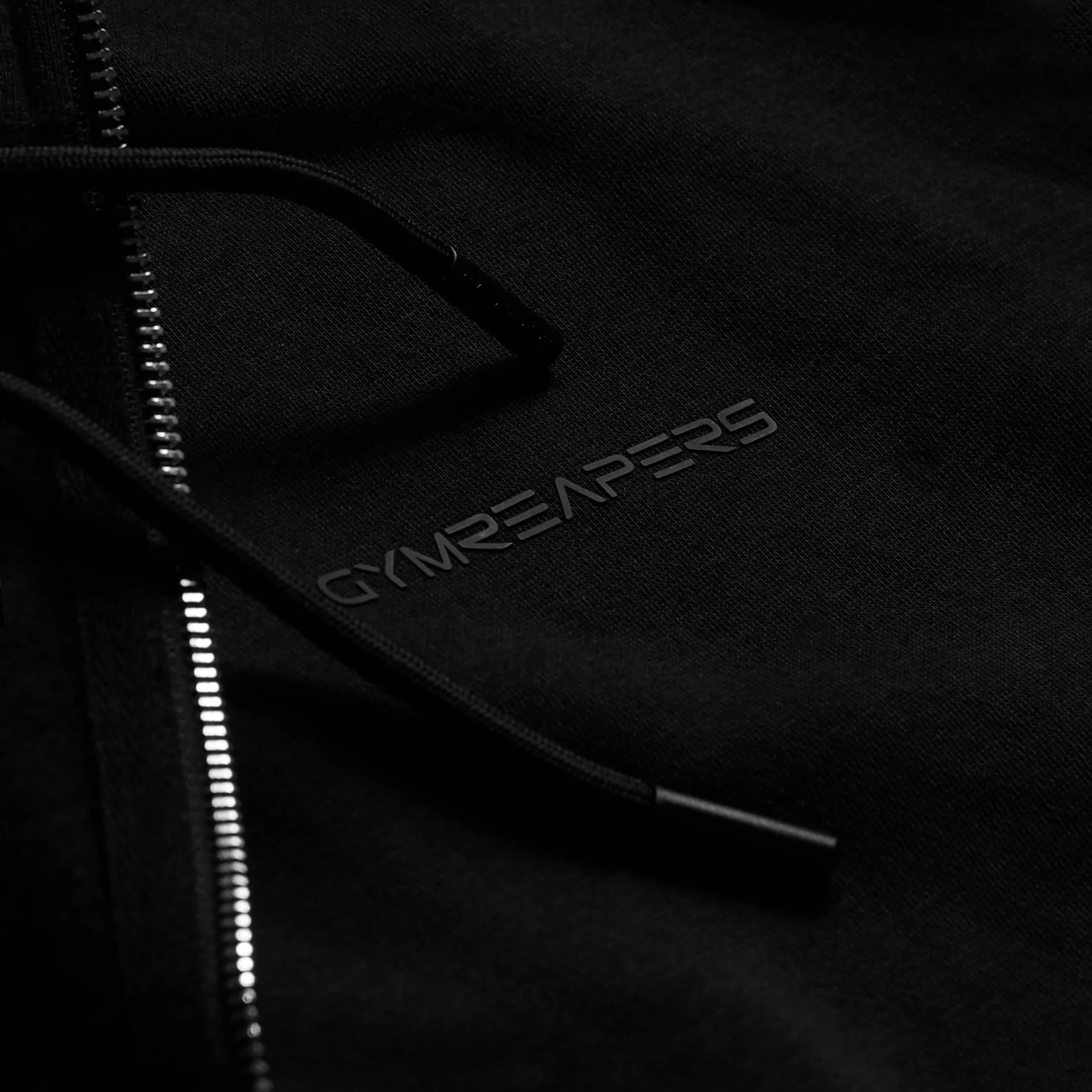 Ascend Zip-Up Hoodie - Black