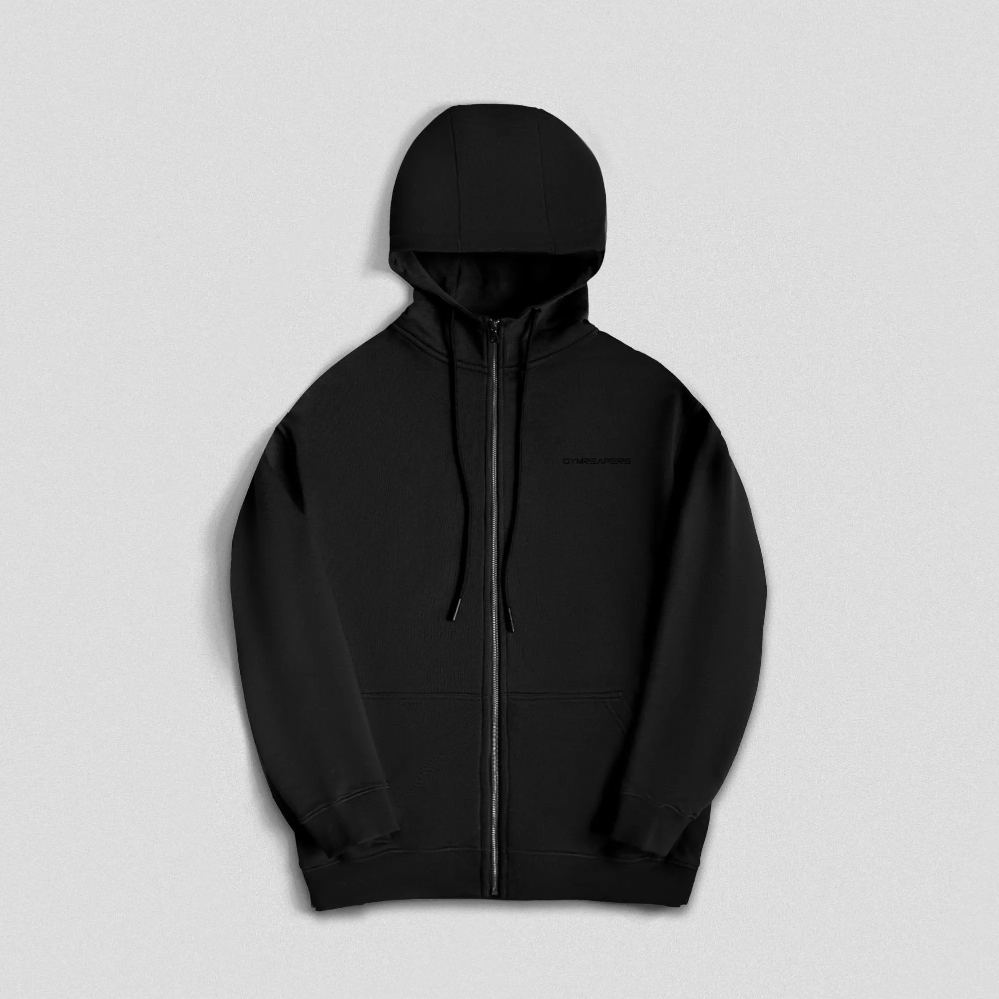 Ascend Zip-Up Hoodie - Black