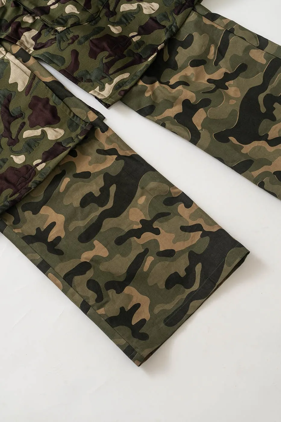 Camo Skirt Overlay Pants