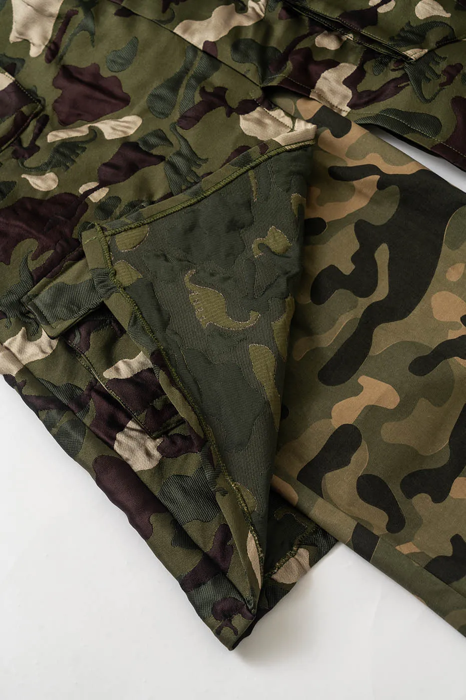 Camo Skirt Overlay Pants