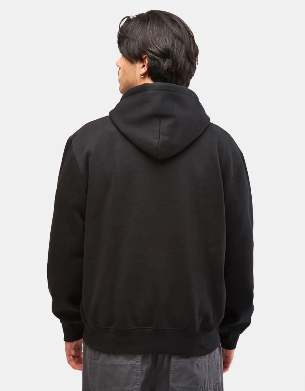 Carhartt WIP Hooded Carhartt Sweatshirt - Black/White