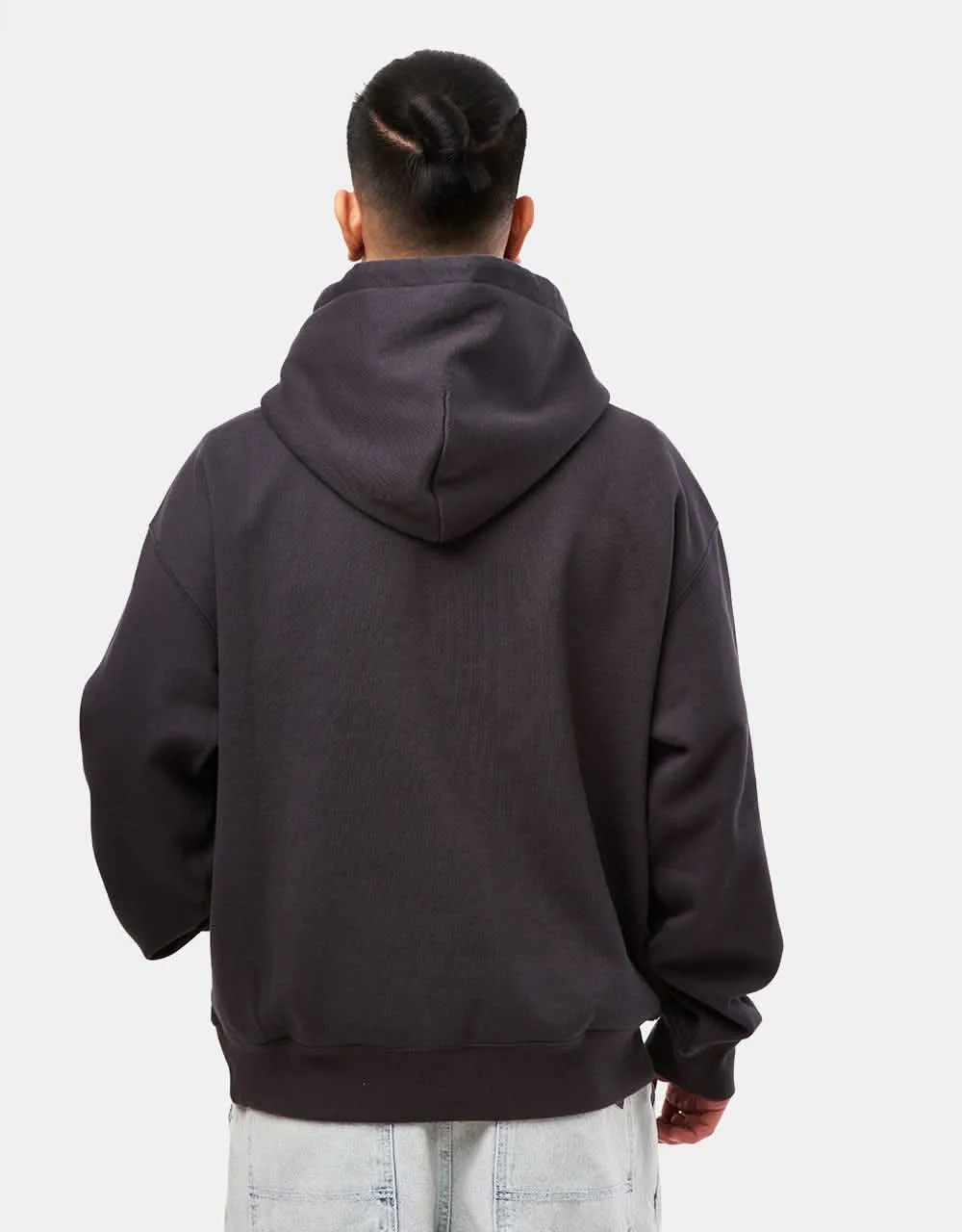 Carhartt WIP Hooded Drip Sweatshirt - Charcoal