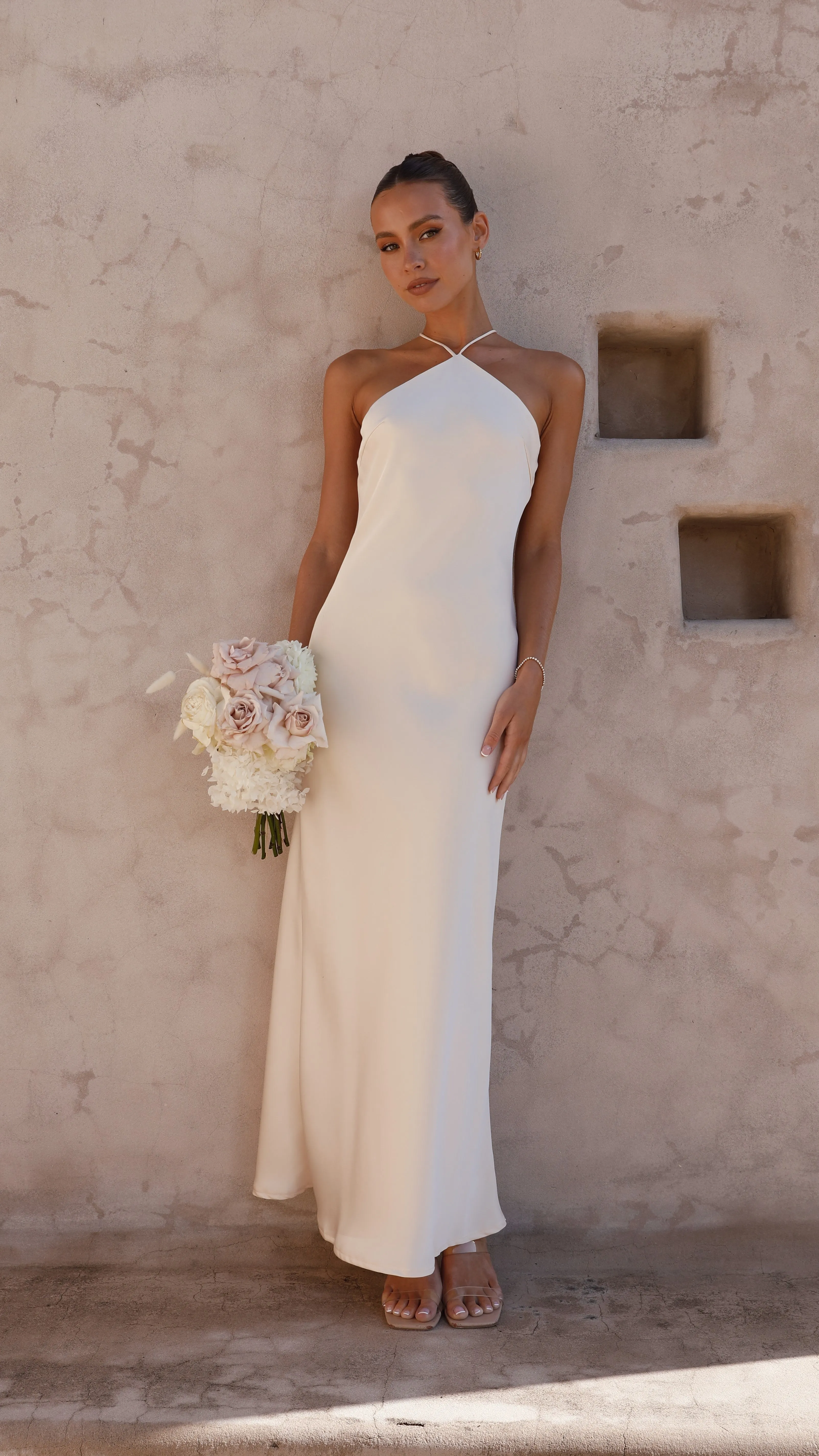 Chiara Maxi Dress - Champagne