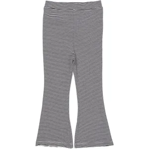 Copenhagen Colors Navy/Cream Stripe Striped Flare Pants