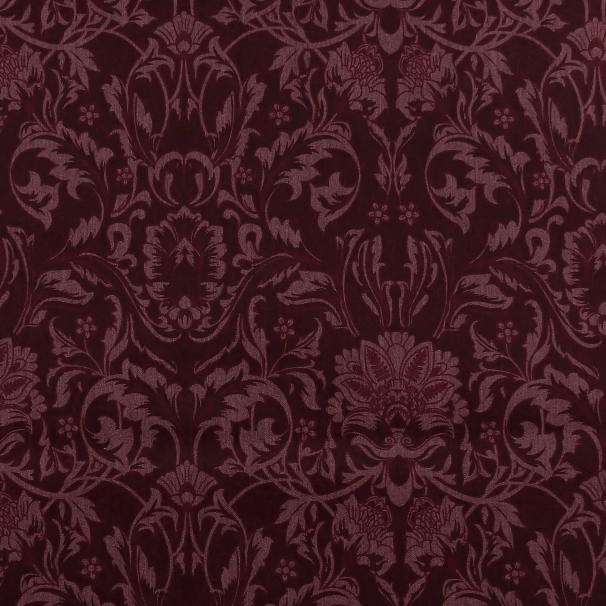 Digital Printed Poly/viscose - PENELOPE - 006 - Wine