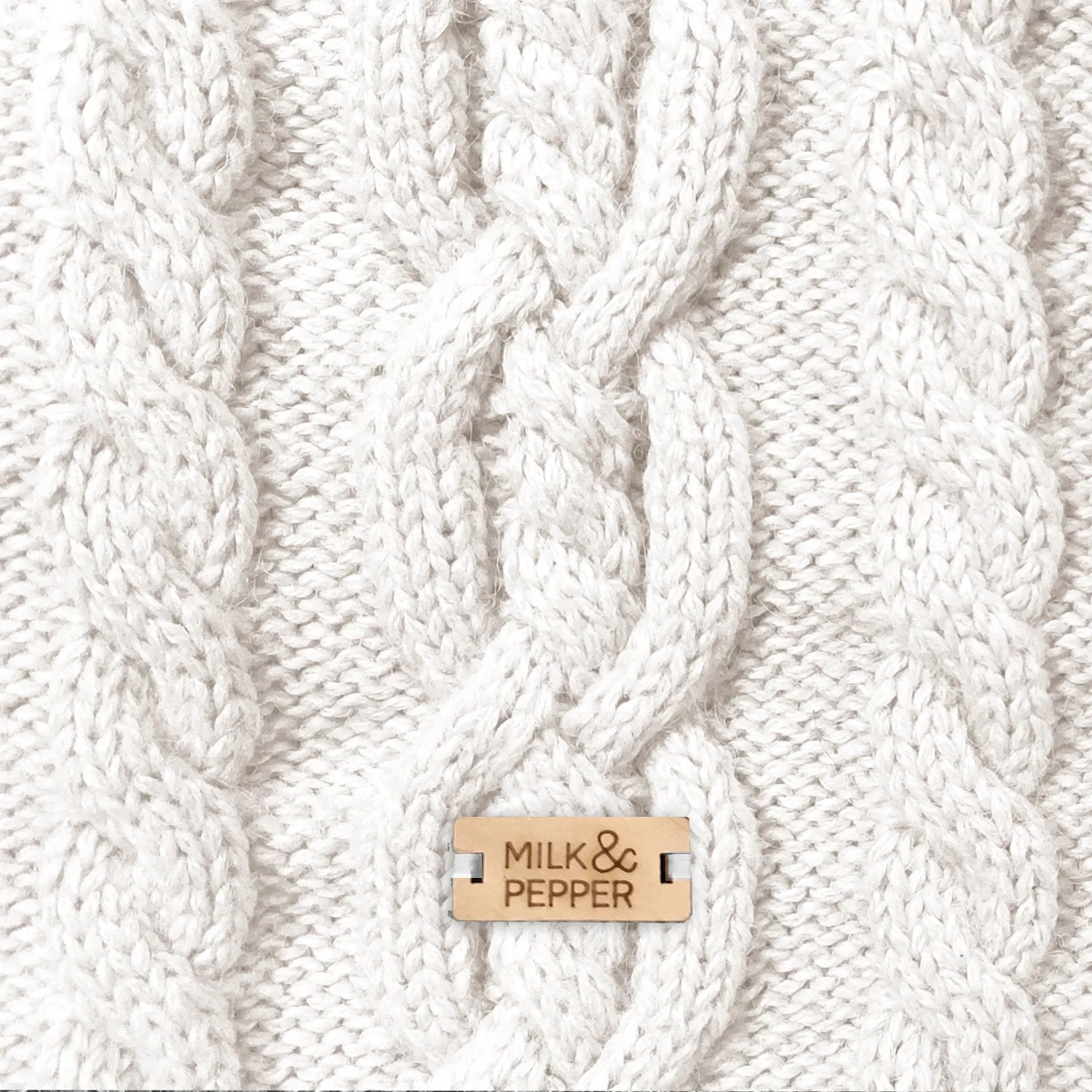 donovan cable knit sweater - cream (includes frenchie sizes)