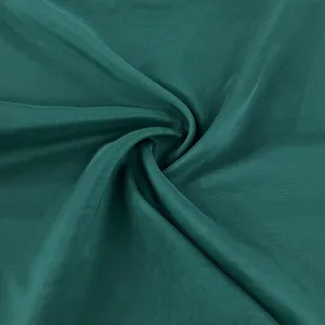 Exclusive Forest Green Solid Organza Fabric