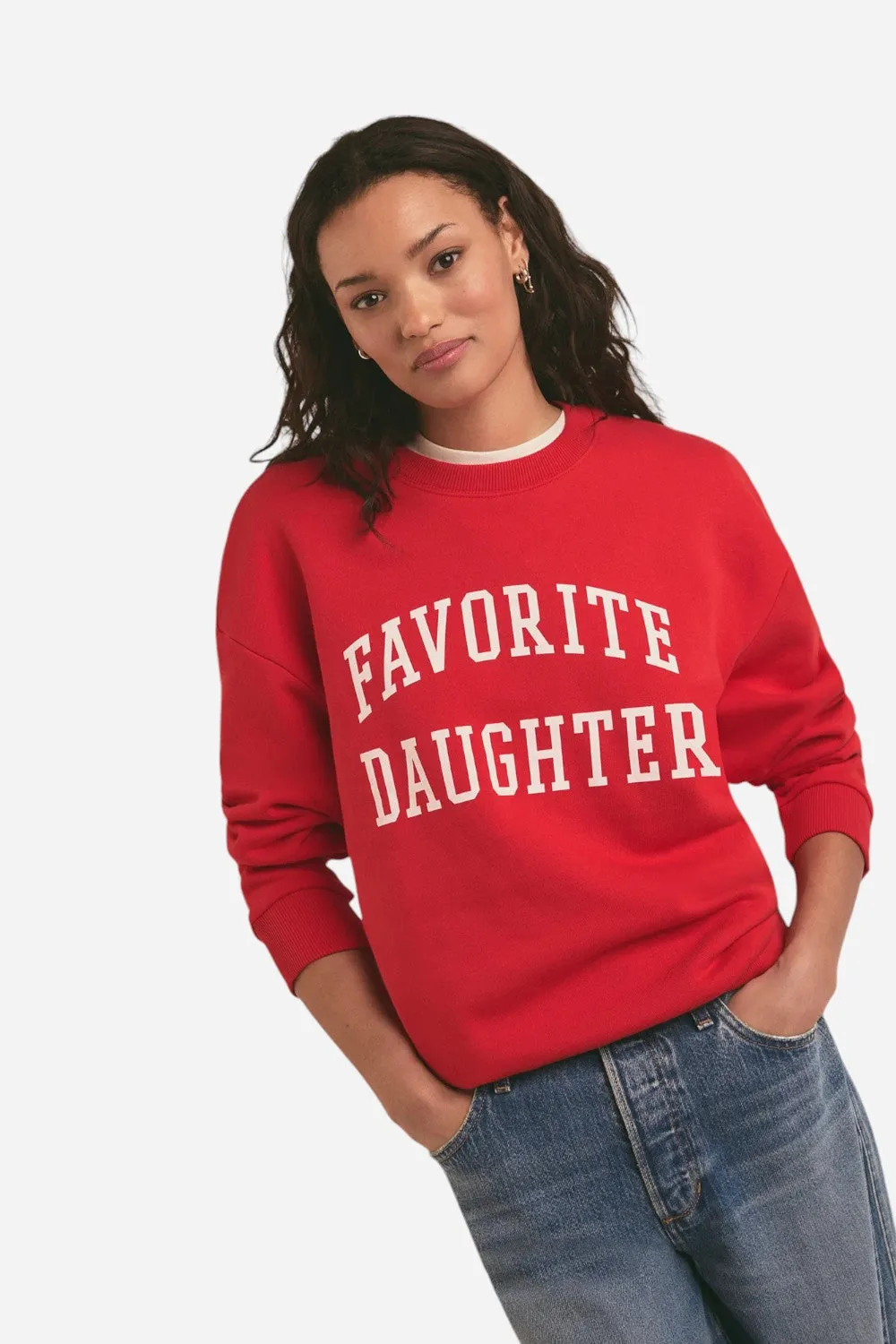 Favorite Daughter Collegiate Sweatshirt Haute Rogue