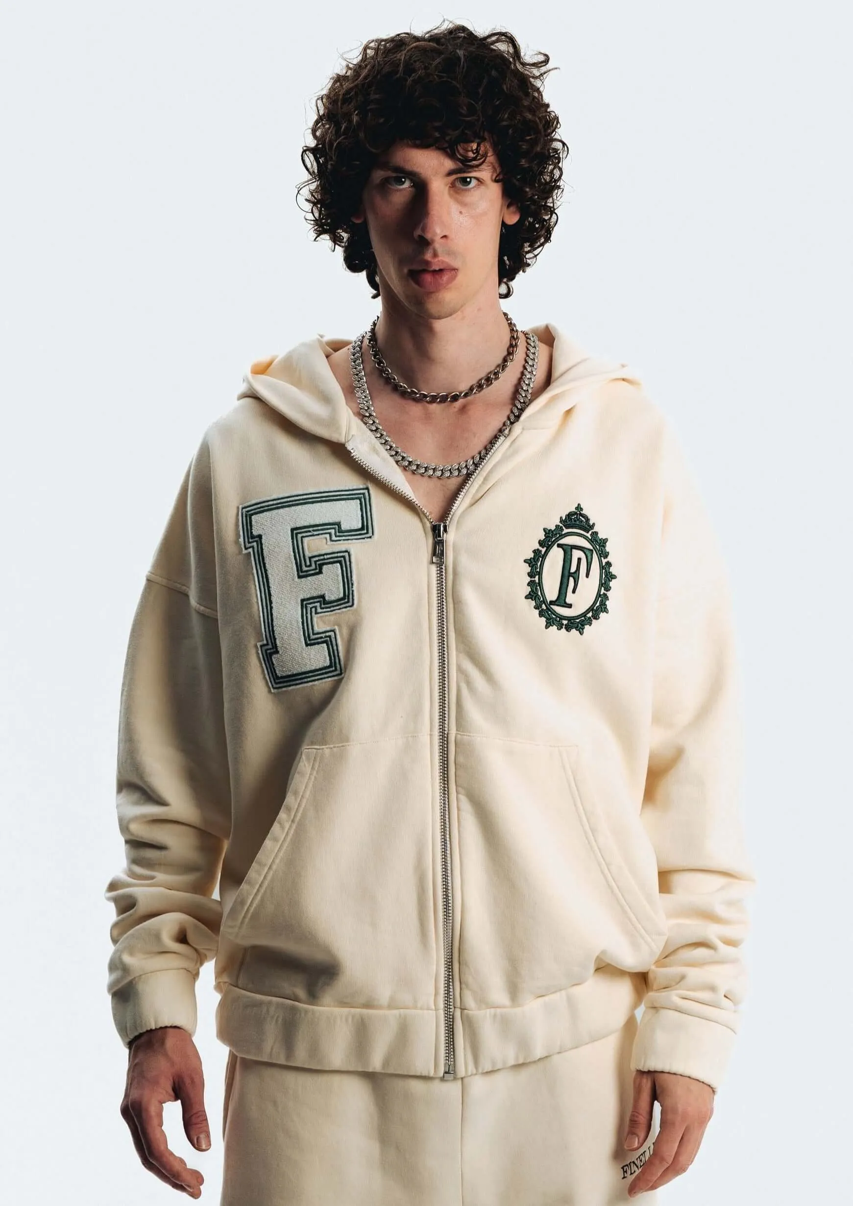 FINELLI Varsity Zipper Hoodie