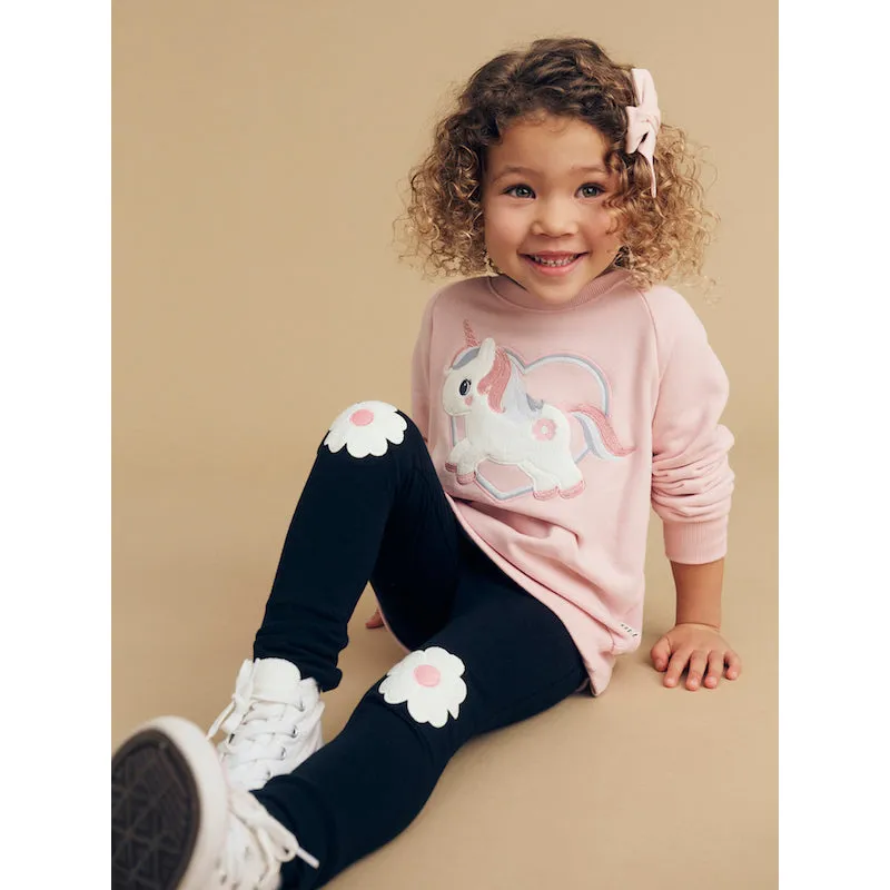 Huxbaby Unicorn Heart Sweatshirt - Fleece