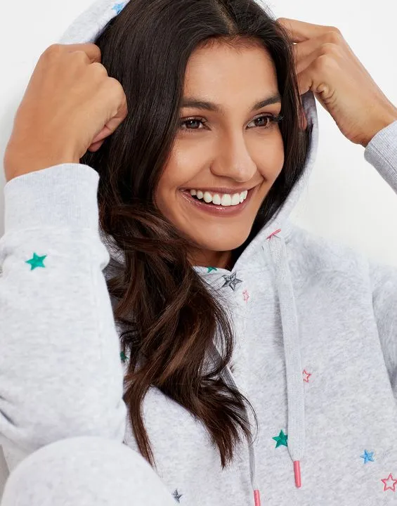 Joules Rowley Embroidered Star Hoodie