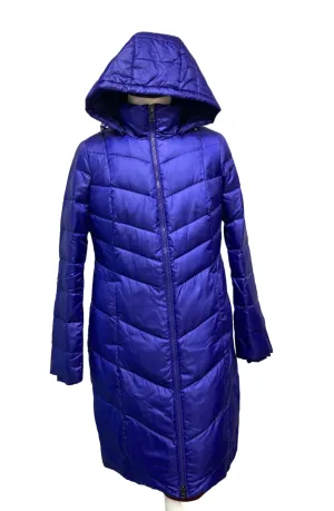 Lands' End Women's  Casual Down Coat Purple Sapphire