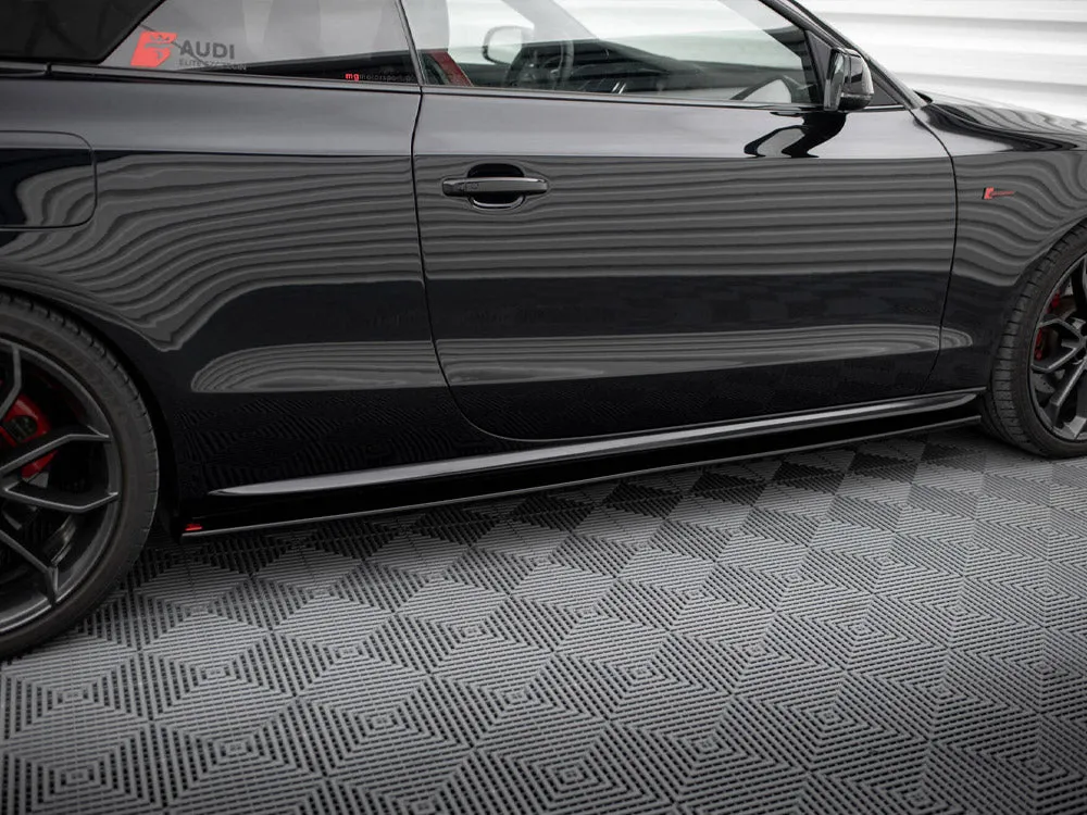 Maxton Design - SIDE SKIRTS DIFFUSERS AUDI S5 / A5 / A5 S-LINE 8T / 8T FL