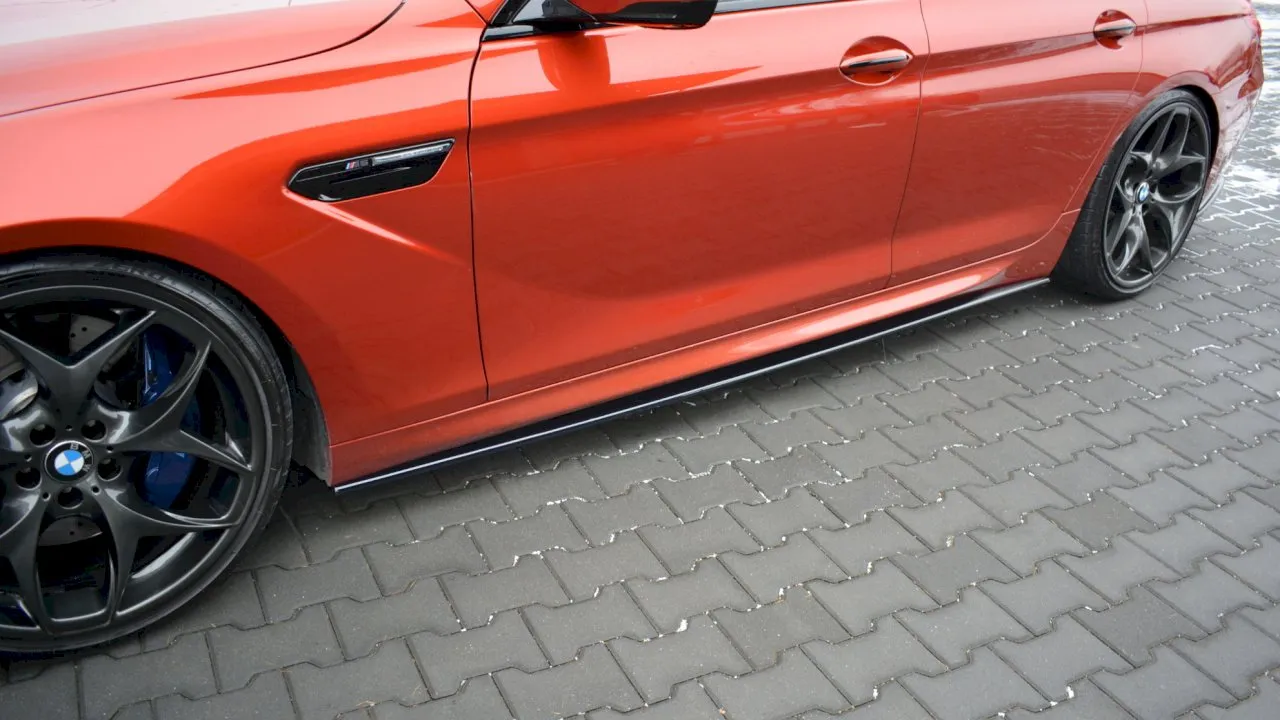 Maxton Design - SIDE SKIRTS DIFFUSERS BMW M6 GRAN COUPÉ (2012-2014)