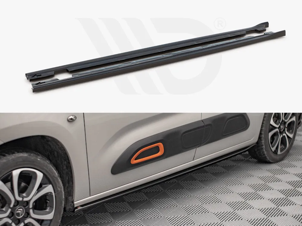 Maxton Design - SIDE SKIRTS DIFFUSERS CITROEN BERLINGO MK3