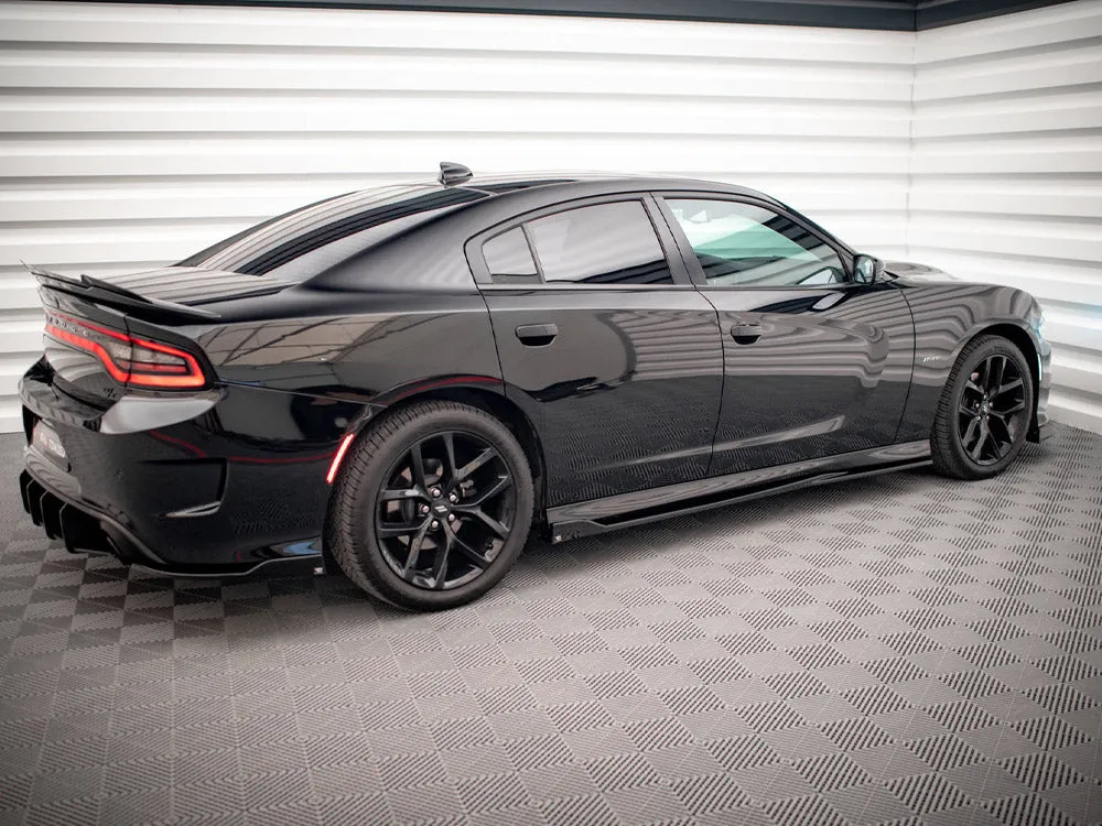 Maxton Design - SIDE SKIRTS DIFFUSERS DODGE CHARGER SRT MK7 FACELIFT