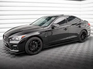 Maxton Design - SIDE SKIRTS DIFFUSERS INFINITI Q50 S MK1