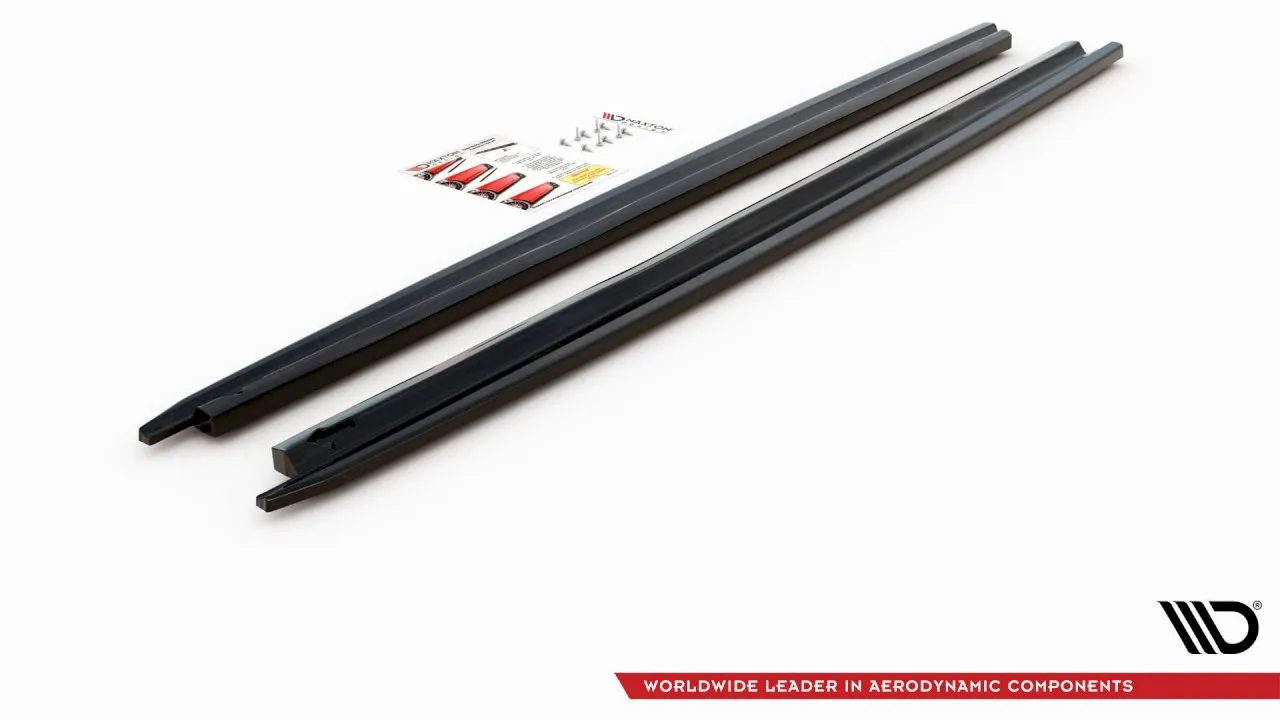 Maxton Design - SIDE SKIRTS DIFFUSERS PEUGEOT 207 SPORT (2006-2009)