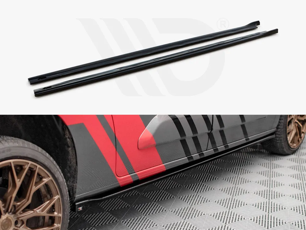 Maxton Design - SIDE SKIRTS DIFFUSERS PEUGEOT PARTNER MK3 (2018-)