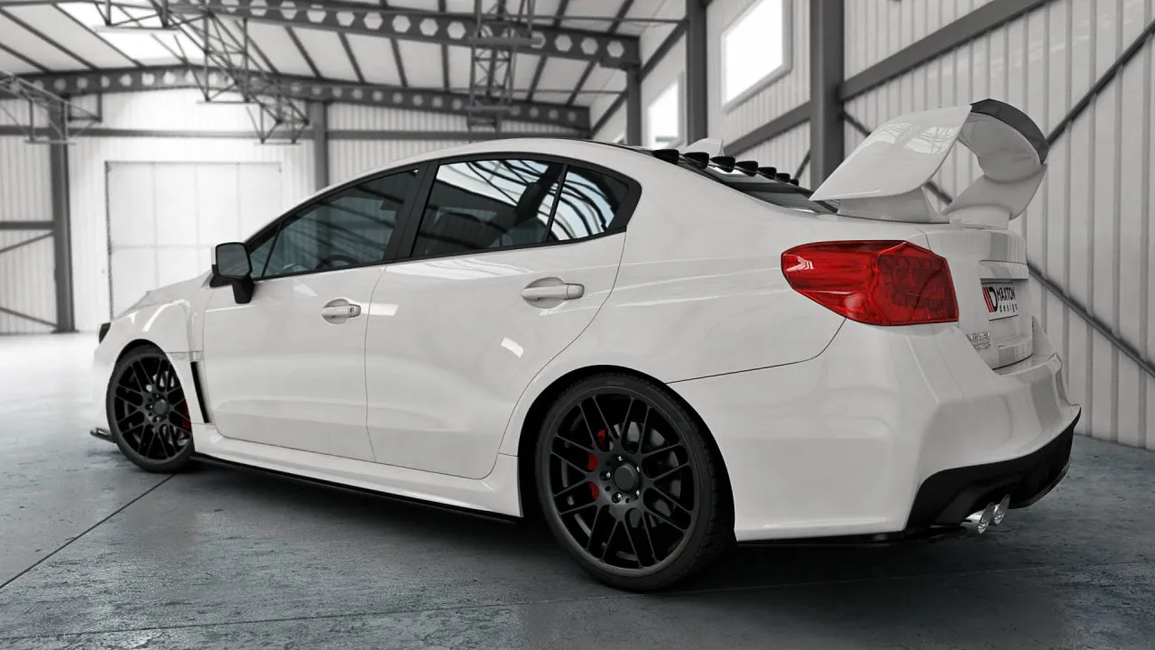 Maxton Design - SIDE SKIRTS DIFFUSERS SUBARU WRX STI