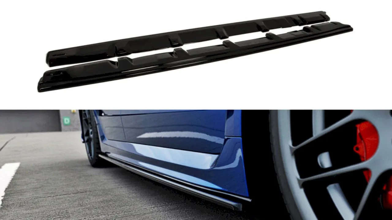 Maxton Design - SIDE SKIRTS DIFFUSERS SUBARU WRX STI