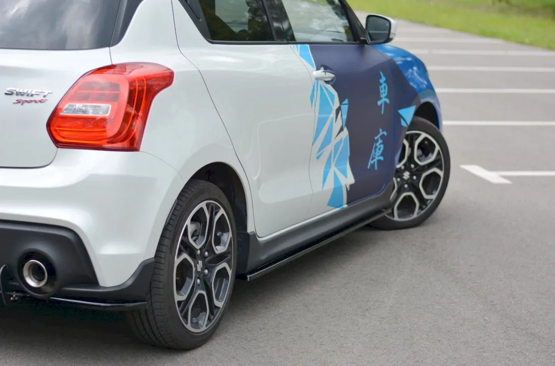 Maxton Design - SIDE SKIRTS DIFFUSERS SUZUKI SWIFT 6 SPORT (2018-)