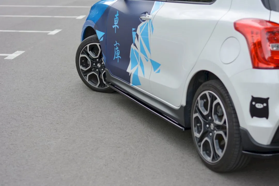 Maxton Design - SIDE SKIRTS DIFFUSERS SUZUKI SWIFT 6 SPORT (2018-)