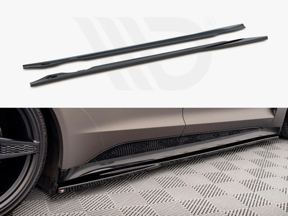 Maxton Design - SIDE SKIRTS DIFFUSERS V.1 AUDI E-TRON GT / RS GT MK1