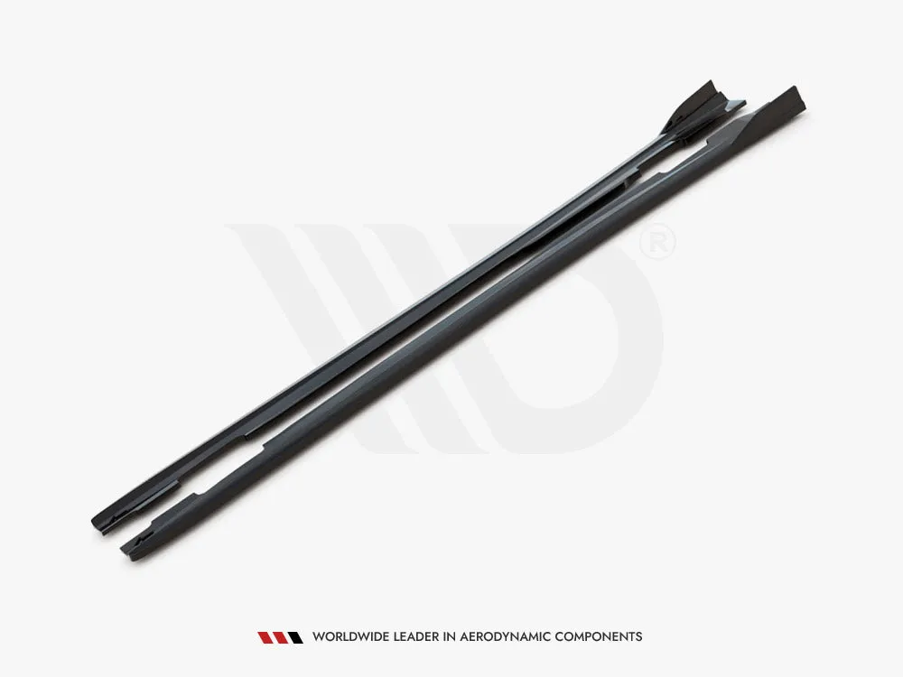 Maxton Design - SIDE SKIRTS DIFFUSERS V.1 MERCEDES A W176 (2012-2015)