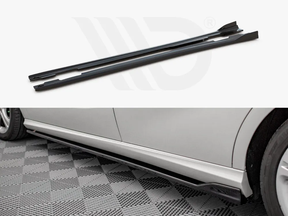 Maxton Design - SIDE SKIRTS DIFFUSERS V.1 MERCEDES A W176 (2012-2015)