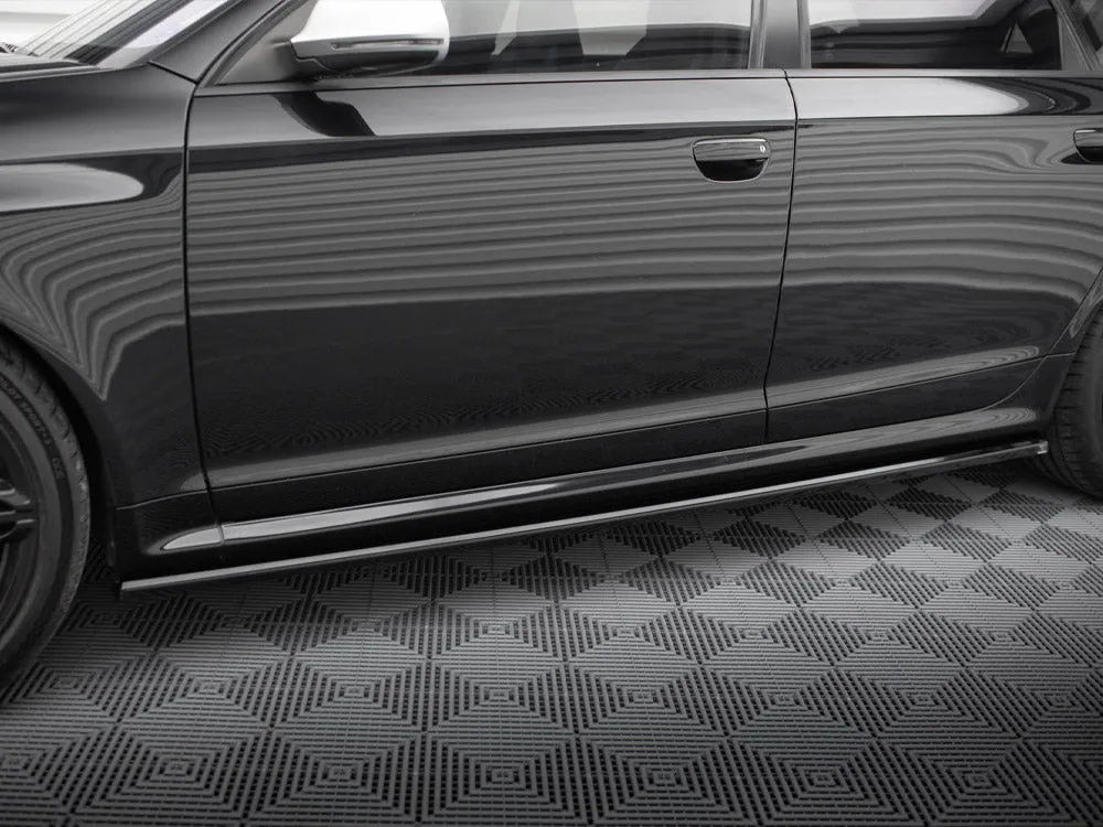 Maxton Design - SIDE SKIRTS DIFFUSERS V.2 AUDI RS6 AVANT C6