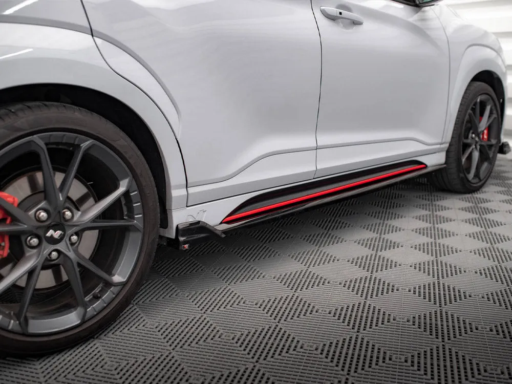 Maxton Design - SIDE SKIRTS DIFFUSERS V.2 HYUNDAI KONA N MK1