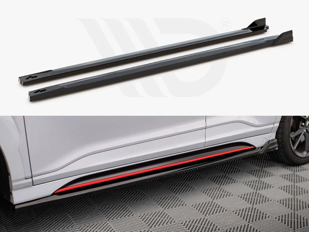 Maxton Design - SIDE SKIRTS DIFFUSERS V.2 HYUNDAI KONA N MK1