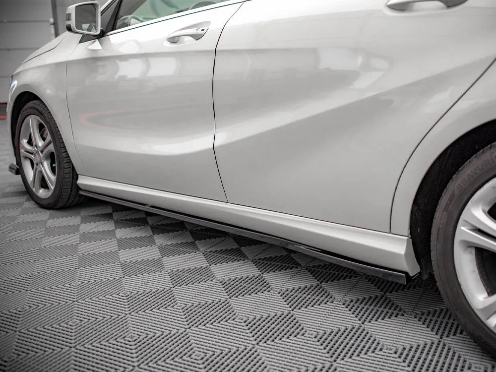 Maxton Design - SIDE SKIRTS DIFFUSERS V.2 MERCEDES A W176 (2012-2015)