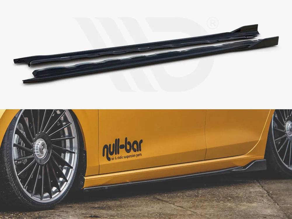 Maxton Design - SIDE SKIRTS DIFFUSERS V2 VW GOLF MK8 (2020-)