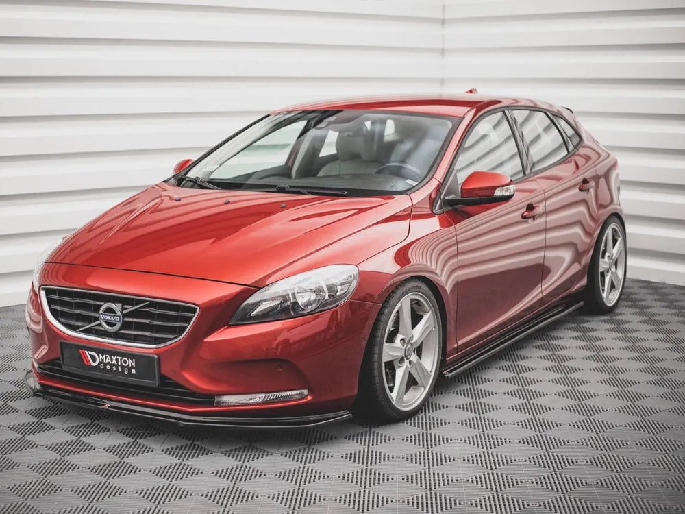 Maxton Design - SIDE SKIRTS DIFFUSERS VOLVO V40 (2012-2019)