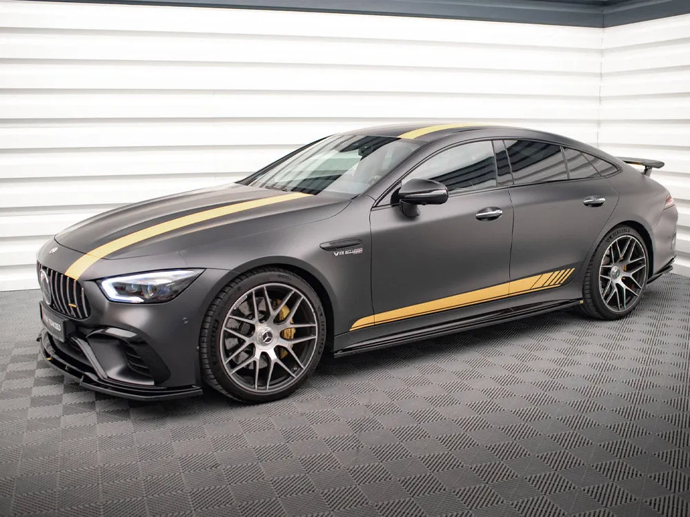 Maxton Design - SIDE SKIRTS SPLITTERS MERCEDES AMG GT 63S 4-DOOR COUPE