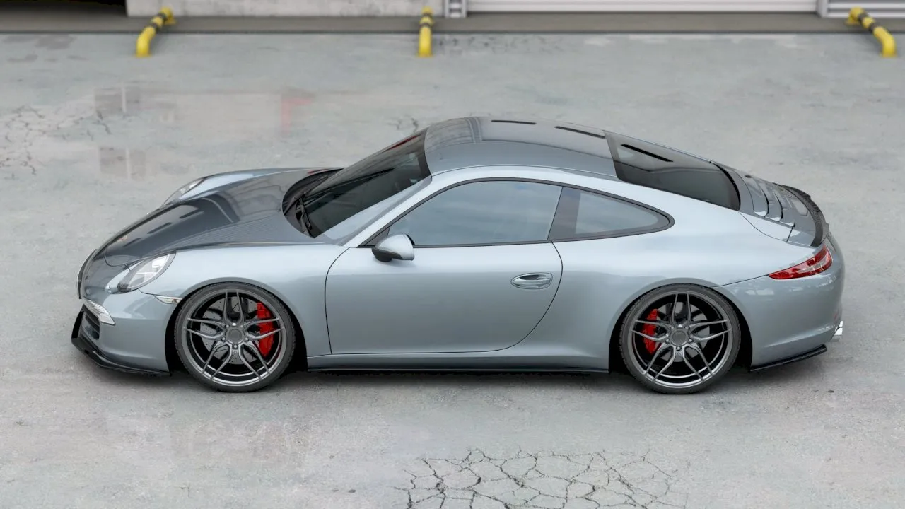 Maxton Design - SIDE SKIRTS SPLITTERS PORSCHE 911 CARRERA 991 (2011-2016)