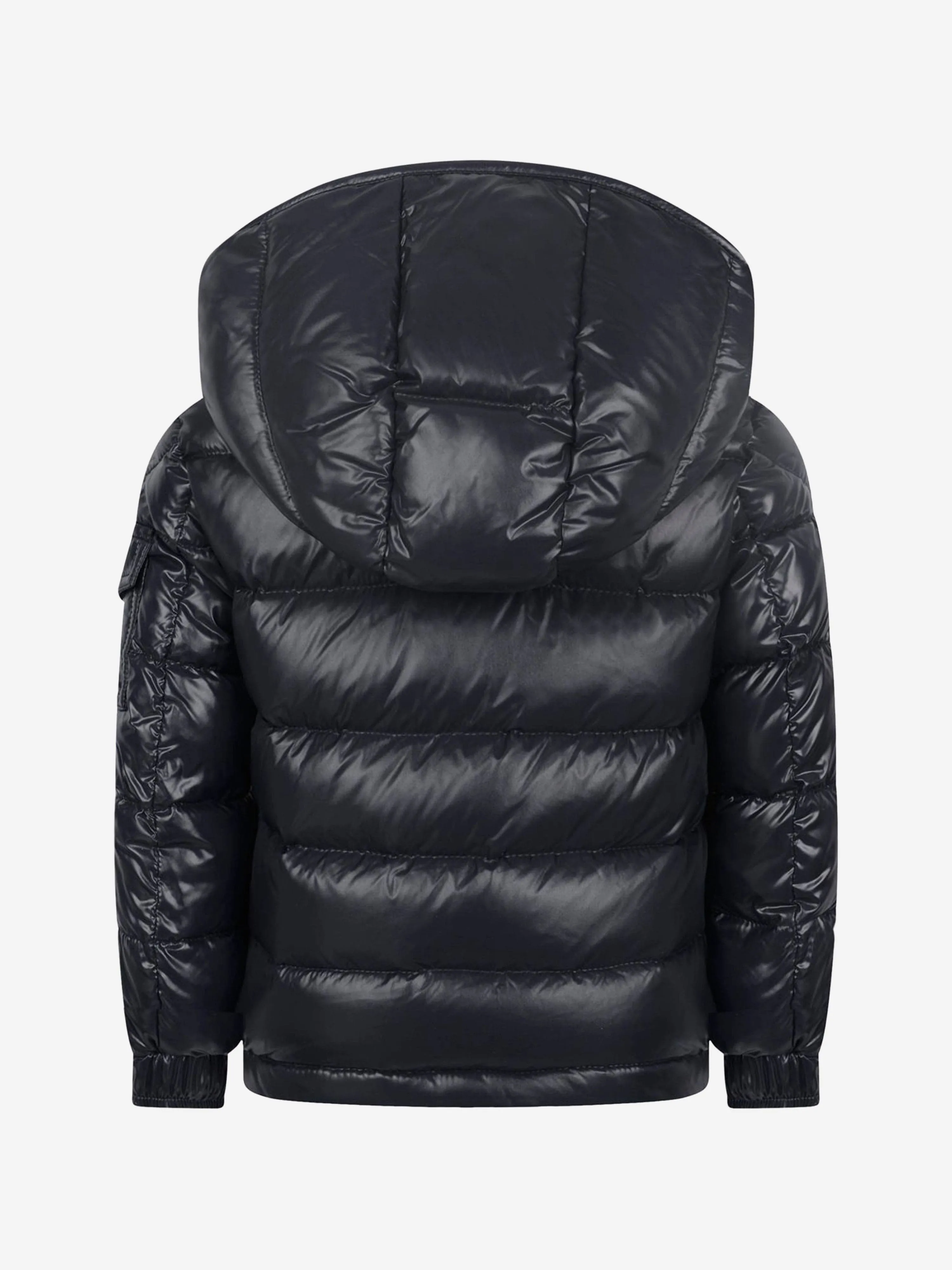 Moncler Enfant Moncler Girls Navy Down Padded Dell Jacket