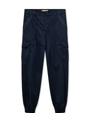 Mos Mosh Dido Acid Pant - Navy Blazer