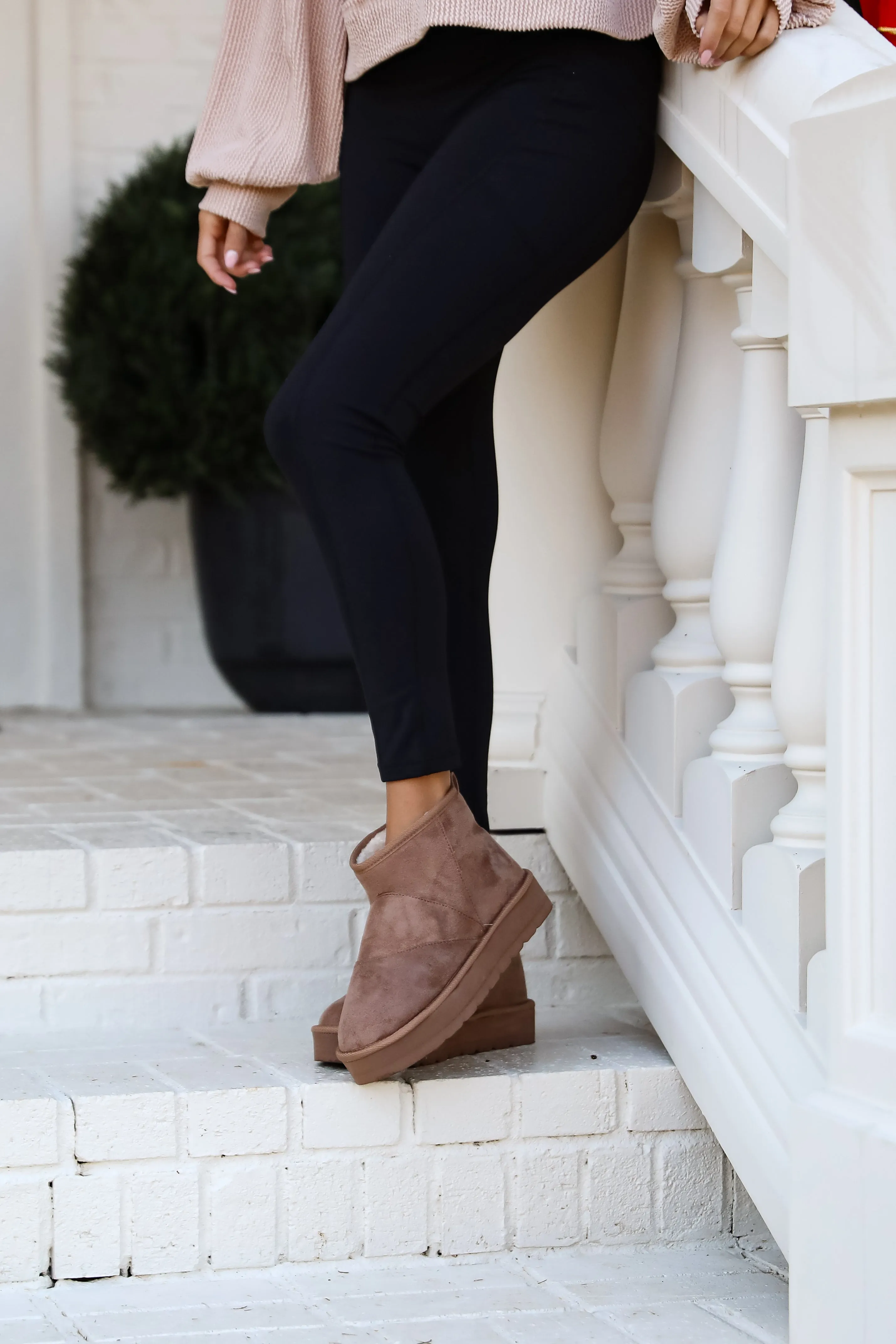 Mountain Weekend Mini Platform Booties - DOORBUSTER