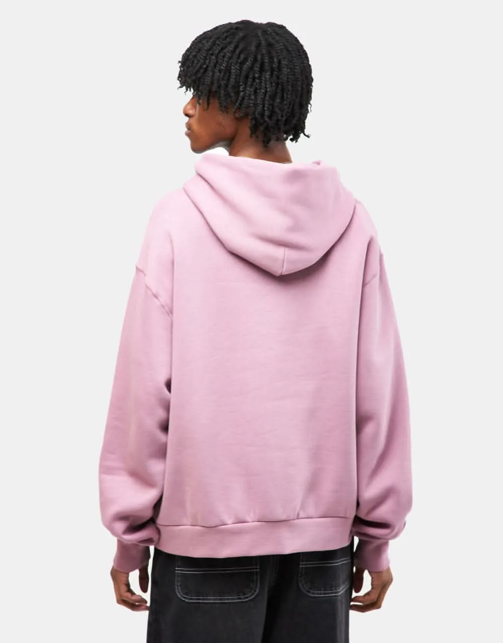 Nike SB Essential Logo Pullover Hoodie - Plum Dust/White