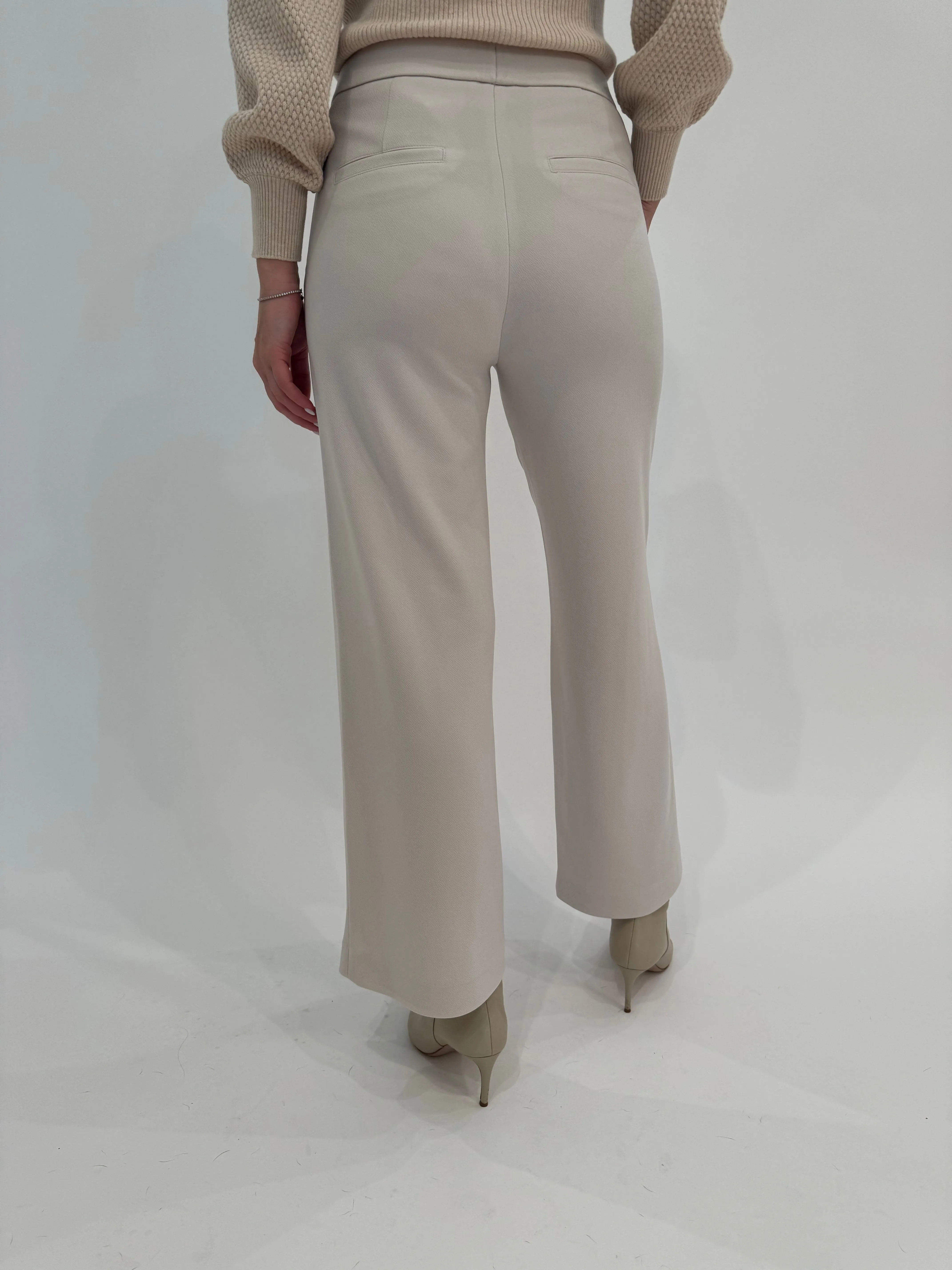 Palina 6/8 Culotte Pants - Wool White