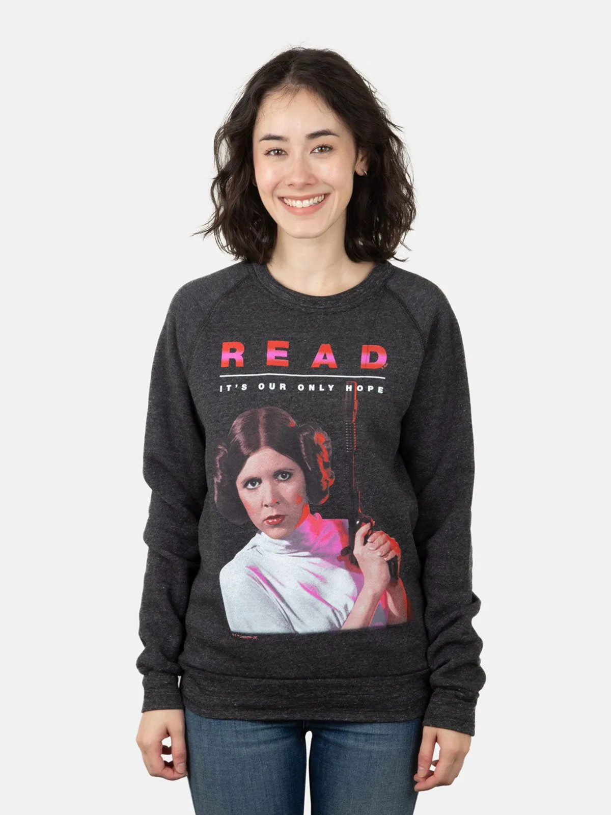 Princess Leia Star Wars READ unisex sweatshirt