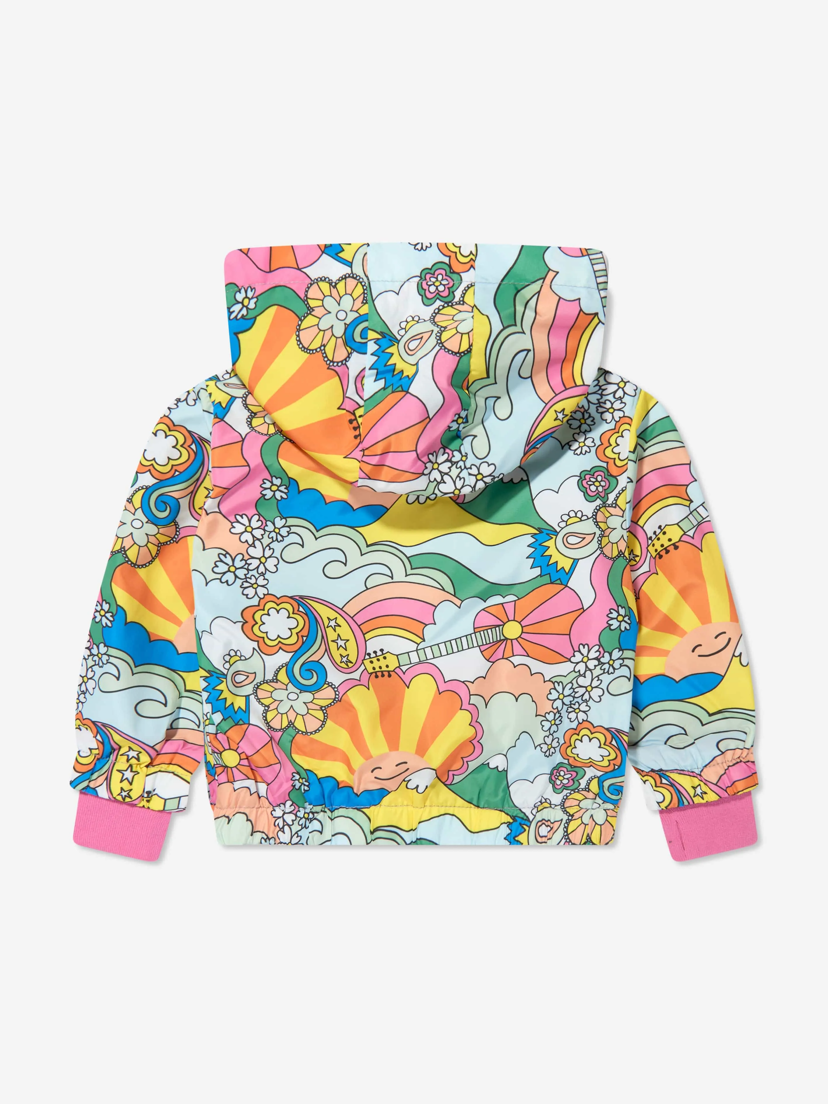 Stella McCartney Baby Girls Zip Up Jacket in Multicolour