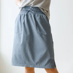 The Away Skirt, Light Chambray