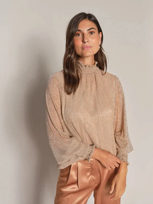 Ximena Glam LS Blouse