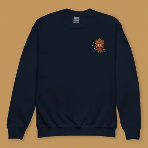 Year of the Tiger Embroidered Kids Sweatshirt