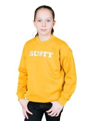 Zepp Crew Neck Fleece Girls - Inca Gold